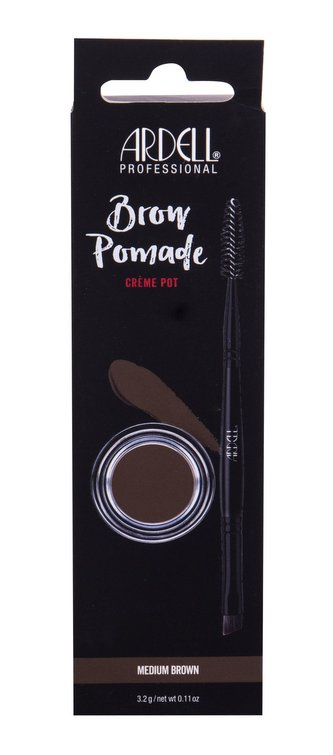 Ardell Brow Pomade Gel a pomáda na obočí Créme Pot 3,2 g Medium Brown pro ženy