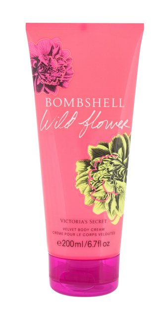 Victoria´s Secret Bombshell Tělový krém Wild Flower 200 ml pro ženy