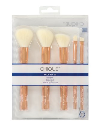 Royal & Langnickel CHIQUE ROSE GOLD Sada štětců k líčení obličeje Face Fix