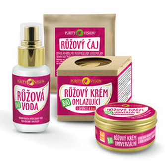 Purity Vision Kosmetická Bio Růžová sada woman