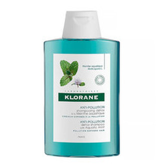 Klorane Detoxikační šampon chránící před vnějšími vlivy Máta vodní (Anti Pollution Detox Shampoo With Aquatic Mint) 200 ml woman