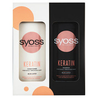Syoss Dárková sada Premium Window Box pro snadno se lámající vlasy (Keratin Care) woman