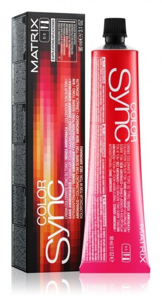 Matrix - Color Sync - barva na vlasy bez amoniaku (6WN Světle hnědá)  - 90 ml
