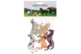 Domáce zvieratká 5 ks v sáčku