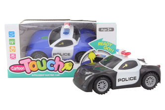 Auto polícia na batérie