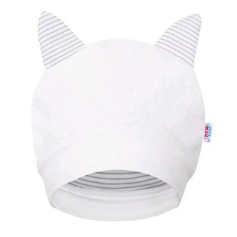 Luxusná detská zimná čiapočka s uškami New Baby Snowy collection - veľkosť 74 (6-9m)