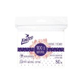 Papierové vatové tyčinky 100% natural Linteo 80 ks v sáčku