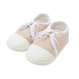 Kojenecké capáčky tenisky New Baby jeans béžové 6-12 m - velikost 6-12 m
