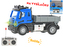 R/C auto nákladní korba 12cm 1:64 plná funkce na baterie se světlem 27MHz v krabičce