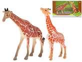Žirafa 20cm s mládětem 16cm v krabičce