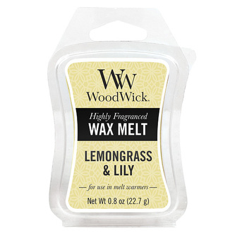 WoodWick vonný vosk Lemongrass Lily 22,7g