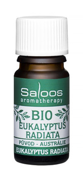 Saloos Esenciálny olej - Bio Eukalyptus radiata 5 ml