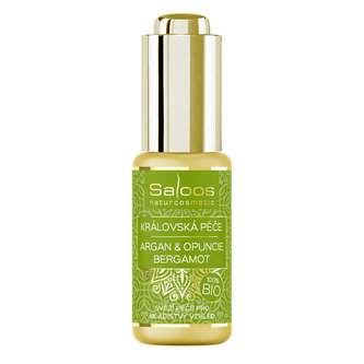 Saloos Bio kráľovská starostlivosť - Argan & Opuncie - Bergamot 100% bio 20 ml