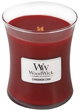 WoodWick oválná váza Cinnamon Chai 275g