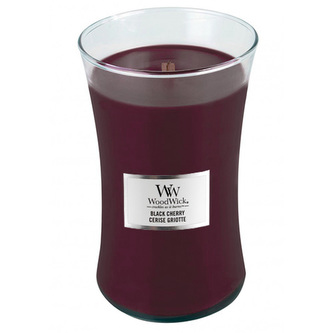 WoodWick dekoratívna váza Black Cherry Cerise Griotte 609,5g