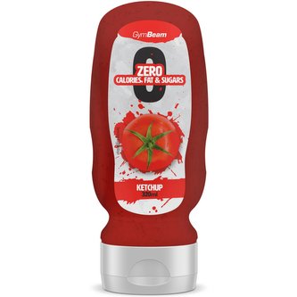 Bezkalorická omáčka Ketchup 320 ml - GymBeam - kečup