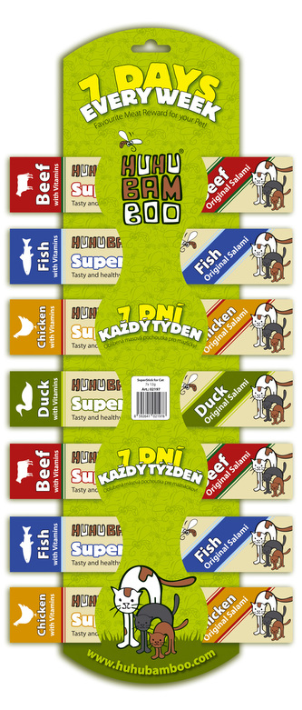 HUHU Superstick Cat 7 Days 7x12g