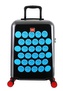 LEGO Luggage ColourBox Brick Dots 20\\\" - Černý/Modrý