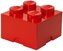 LEGO úložný box 4 Red