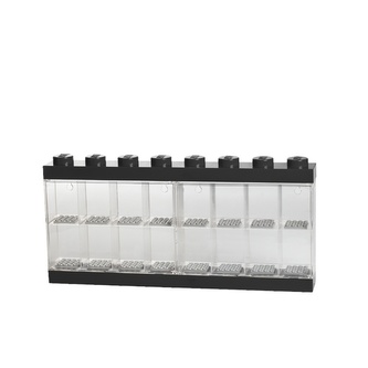 Zberateľská skrinka LEGO na 16 minifigúrok - čierna