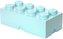 LEGO úložný box 8 Aqua