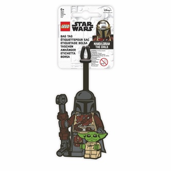 LEGO Star Wars Jmenovka na zavazadlo - Mandalorian a Baby Yoda