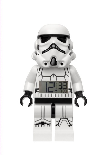 LEGO Star Wars Stormtrooper - hodiny s budíkem