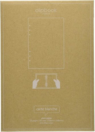 Filofax kalendář nedatovaný rok 2 strany - rozkládací, oboustranný