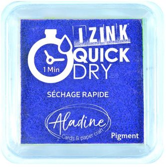 Izink Quick Dry razítkovací polštářek rychleschnoucí / fialový lila