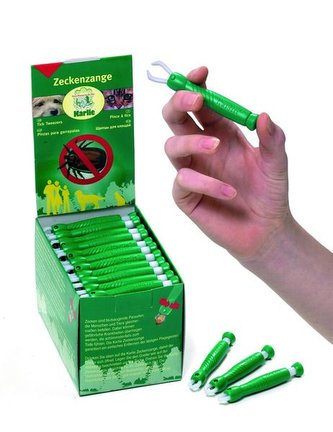 Pinzeta na klistata plast