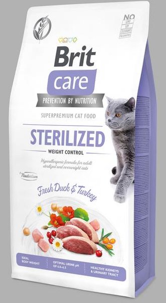 Brit Care Cat Grain-Free Sterilized Weight Control 7kg
