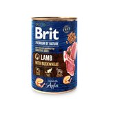 Konz.Brit Premium by Nature Jahňacie s pohánkou 400g