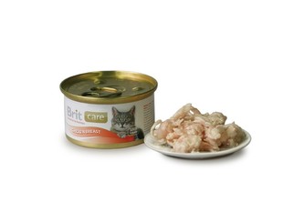 Konz.Brit Care Cat kureci prsa 80g
