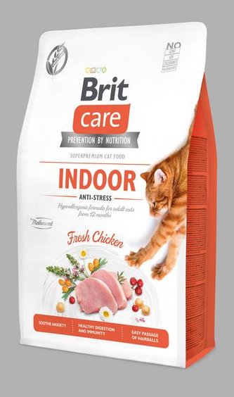 Brit Care Cat Grain-Free Indoor Anti-stress 2kg