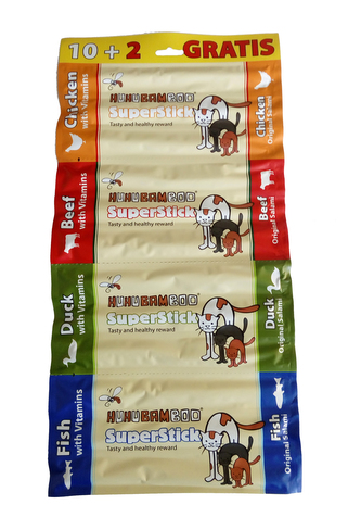 HUHU Superstick Cat 10+2ks