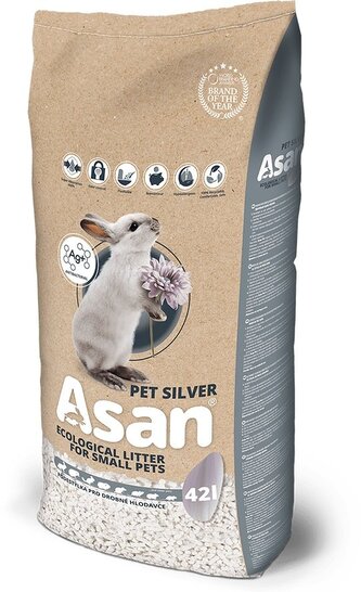 Podest.Asan Pet Silver 42l