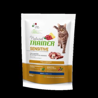TRAINER Natural Cat SENSITIVE kachna 300g