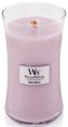 WoodWick oválná váza Wild Violet 609,5g