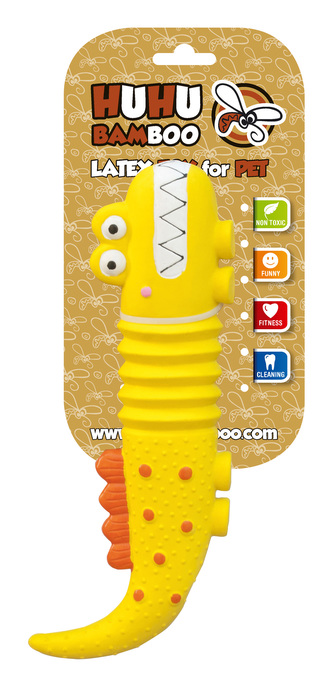 Hr.HUHU LA jester velky zluty 30cm