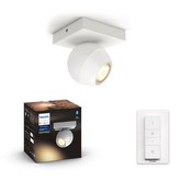 Hue Buckram Bluetooth SVÍTIDLO BODOVÉ LED GU10 5W 350lm 2200-6500K, bílá