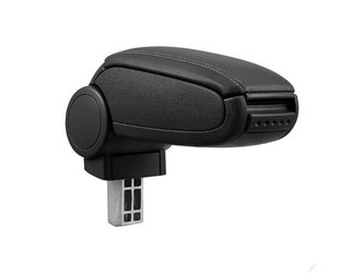 Opěrka loketní ŠKODA OCTAVIA II 2004 - 2013 syntetická kůže BLACK