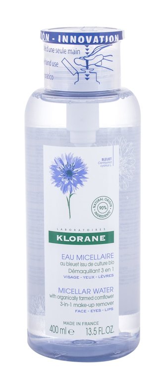 Klorane Cornflower Micelární voda 400 ml pro ženy