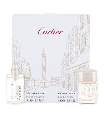 Cartier Mini Set toaletní voda Déclaration 4 ml + parfémovaná voda Baiser Volé 6 ml