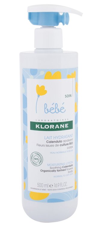 Klorane Baby Calendula Tělové mléko 500 ml pro děti