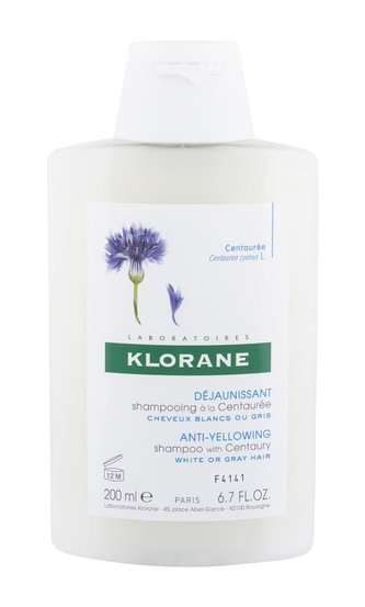 Klorane Centaury Šampon Anti-Yellowing 200 ml pro ženy