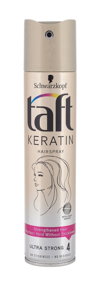 Schwarzkopf Taft Lak na vlasy Keratin 250 ml pro ženy