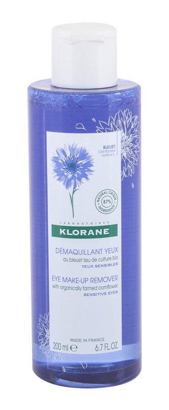 Klorane Cornflower Odličovač očí 200 ml Waterproof pro ženy
