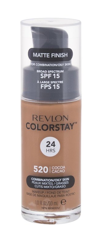 Revlon Colorstay Makeup Combination Oily Skin 30 ml 520 Cocoa SPF15 pro ženy