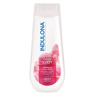 Indulona Zjemňující tělové mléko Růžové květy 400 ml woman