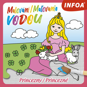 Maľovanie/Maľovanie vodou Princezné/Princezné